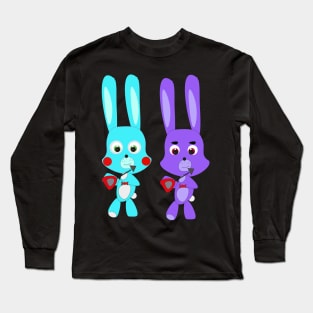 Two rabbits Long Sleeve T-Shirt